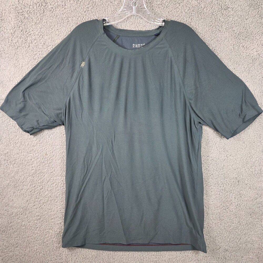 Rhone Men's Atmosphere Performance T-Shirt XXL Greenish Grays